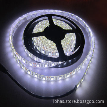 Flexible LED Strips, SMD3014, White, 10-12lm/LED, 60-LEDs/m, Stable Performance,insulation